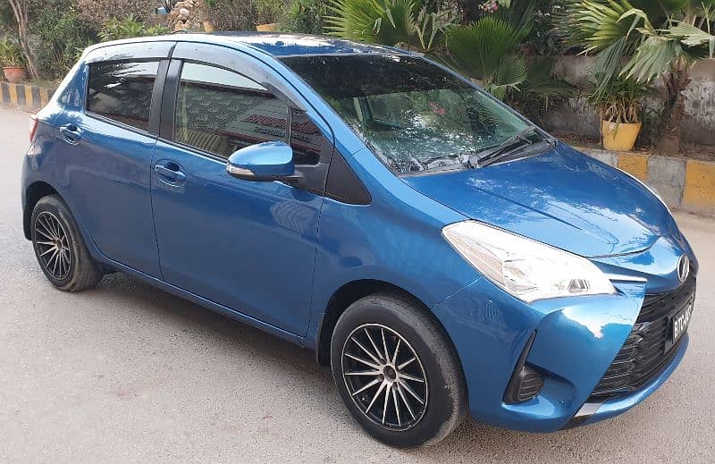 TOYOTA VITZ MODEL 2017 REG 2021 FULL ORIGNAL 5