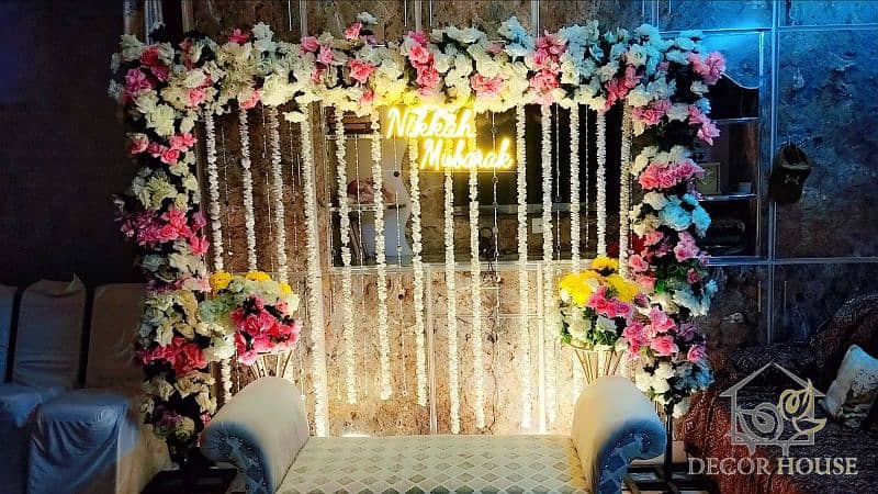 Nikah Backdrop Design by Decor House 0