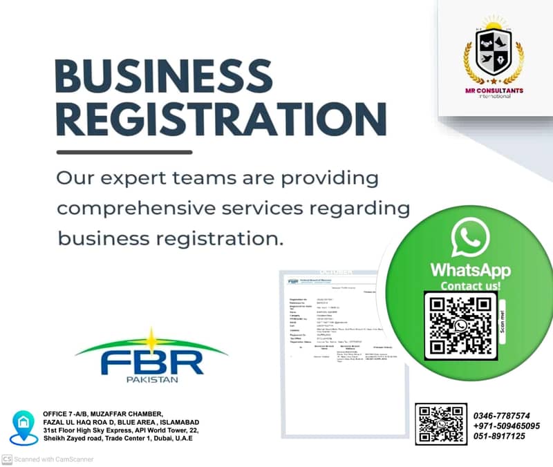 SECP/FBR/PEC/NGO/PSW/PRAL/Company Registration, NTN/Income Tax,GST/PRA 10