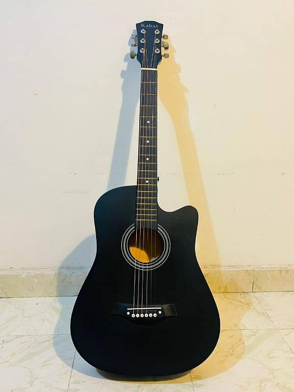 NEW ACOUSTIC GUITAR WITH BAG+CAPO+PICKS+STRAP 0