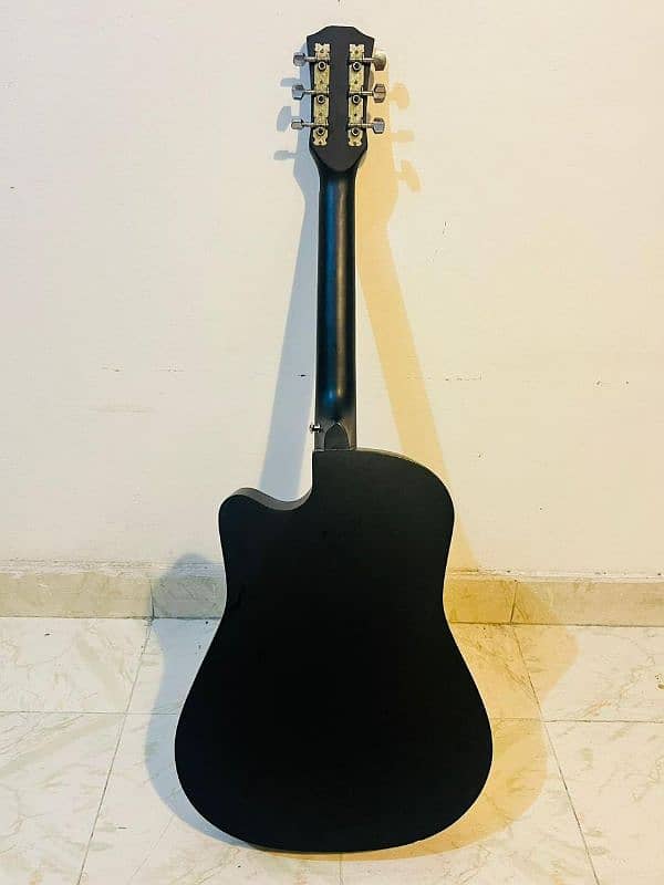 NEW ACOUSTIC GUITAR WITH BAG+CAPO+PICKS+STRAP 5