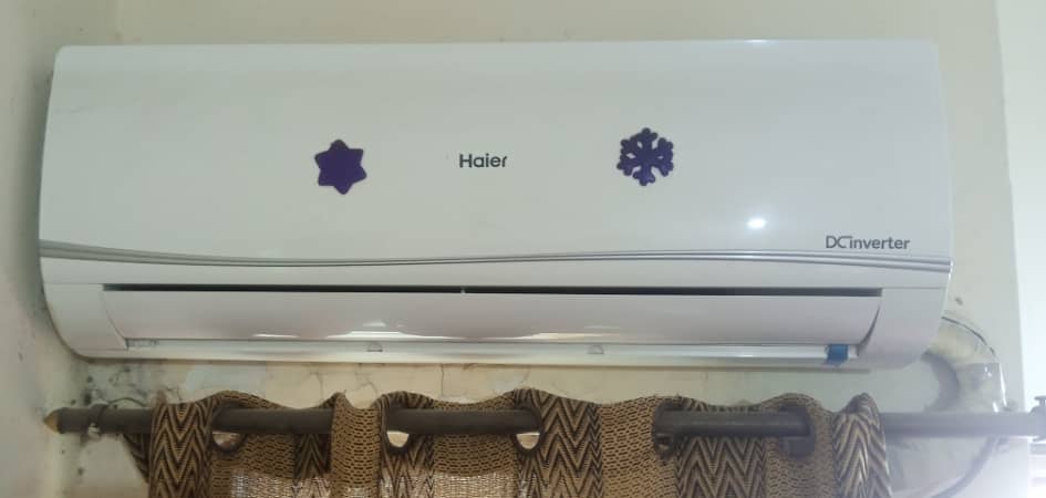 Haier 1 ton inverter AC heat & cool system 0