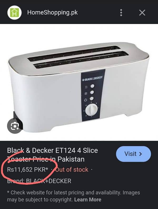 Slice Toaster For Sale Only 1 Month Used 2