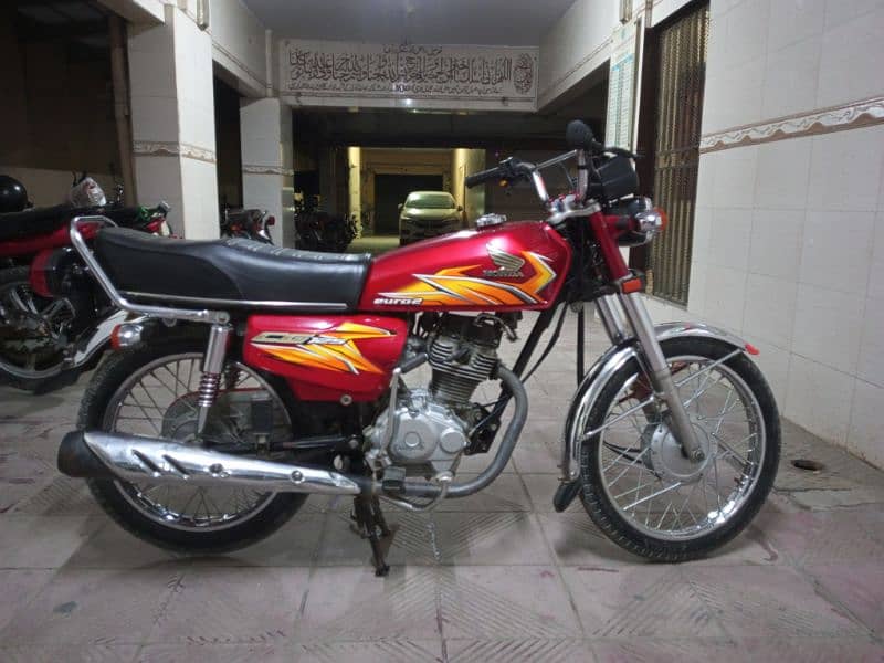 Honda 125 Karachi number 0