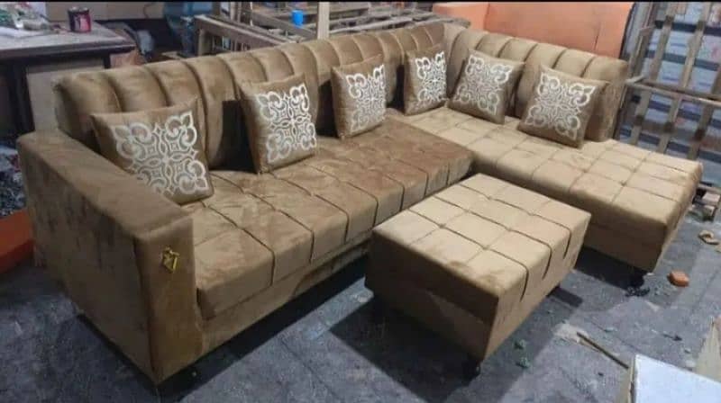 L shape sofa/sofa set/wooden sofa/6 seater sofa 3