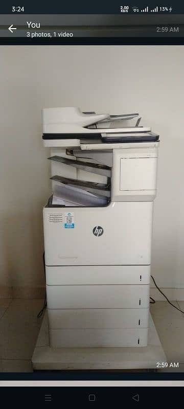 HP MFP M681 Enterprise color 0