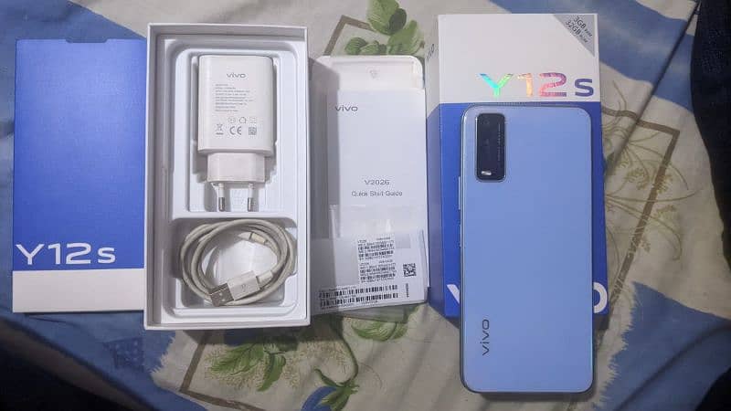 Vivo Y12s ( 3 + 32 ) With Complete Box 9