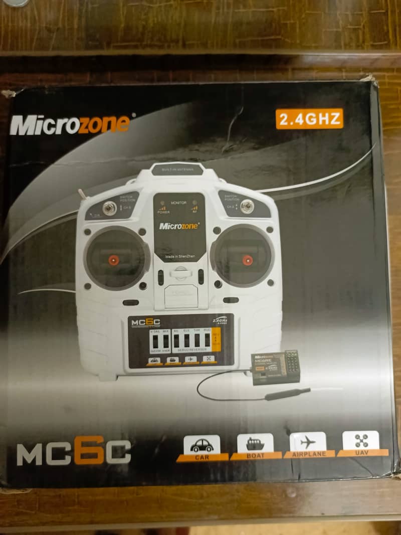 Microzone MC6C 2.4GHz Transmitter + Receiver 1