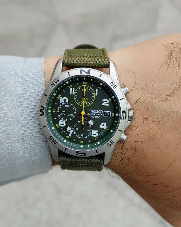 Seiko military chronograph 0