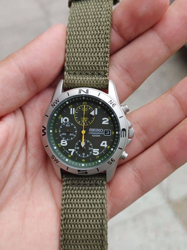 Seiko military chronograph 1