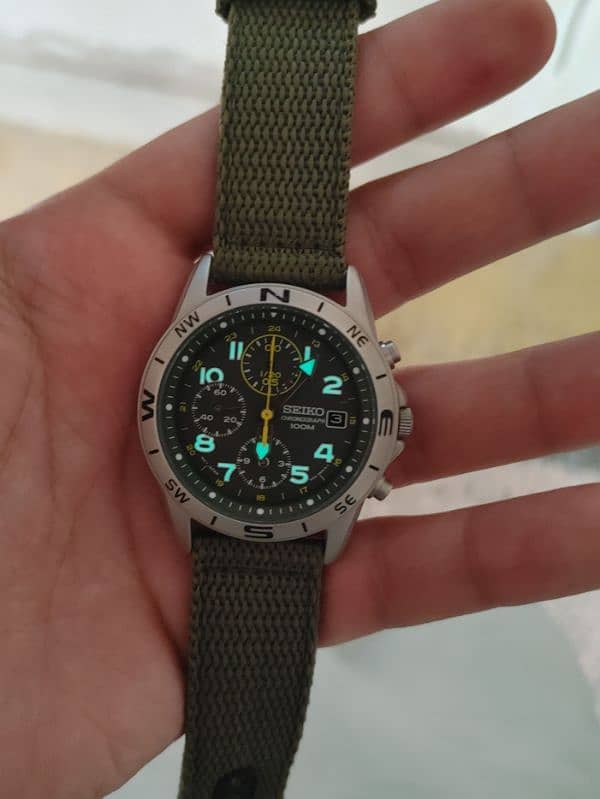 Seiko military chronograph 2