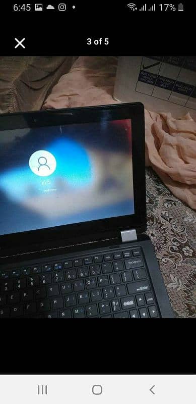 Haier laptop M3 7th generation  Ram 8GB Hardisk 250Gb 2