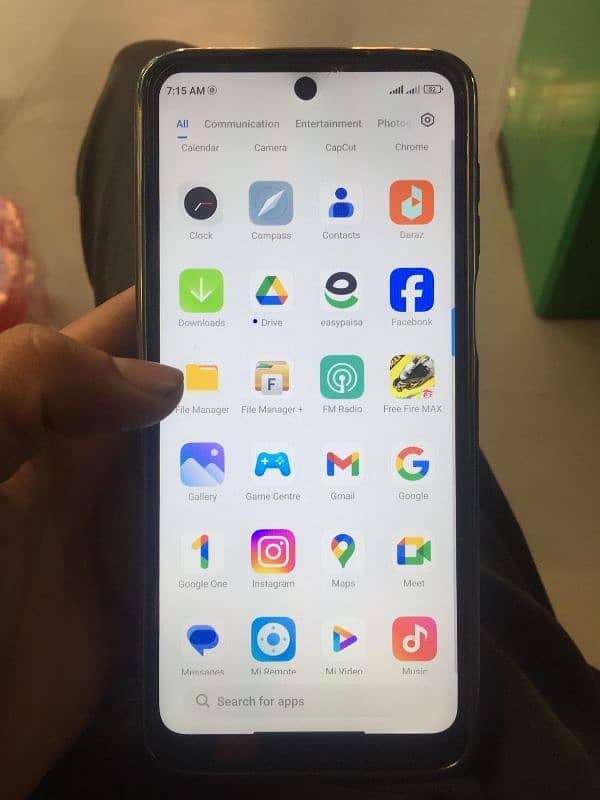 redmi note 9pro 6/128 pta approved Snapdragon 720g prosser 03205703148 2