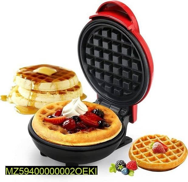 Product Name*: Electric Waffle Maker, 350W 0