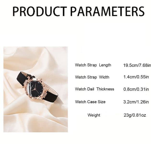 Women watches 5 pcs set 4