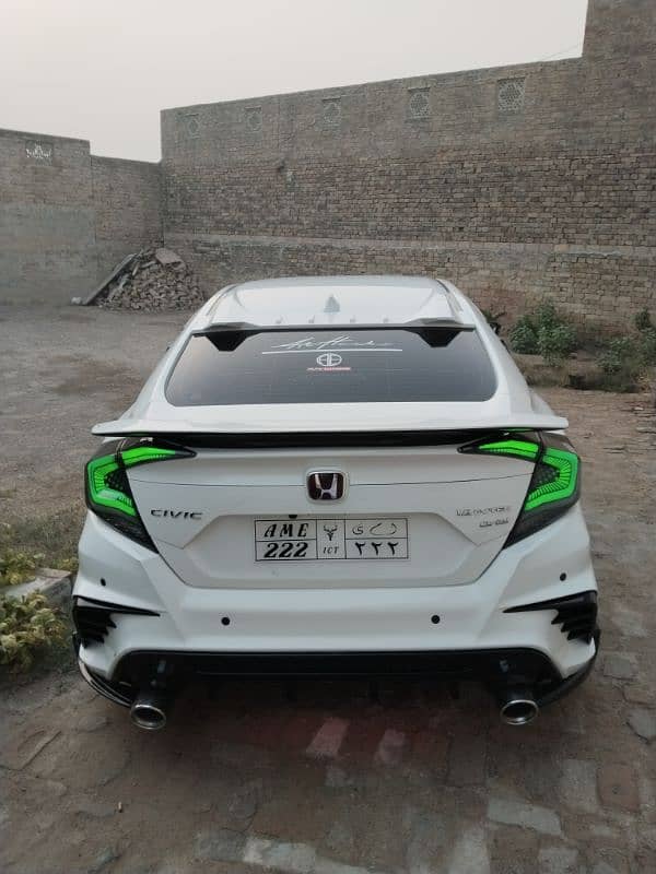 Honda Civic Oriel 2018 red meter total jenven full motifed motor 2