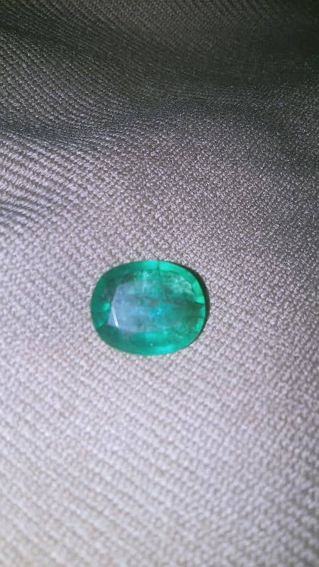 Emerald, Neelum,Rubi, with heavy silver ring 1