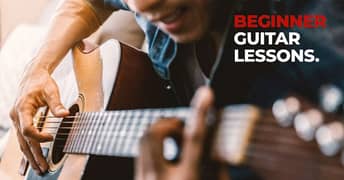 Online Guitar Lessons for beginners.