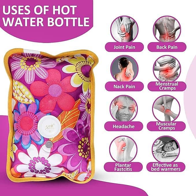 Electric Heating Pad For Pain Relief | Hot Water Bottle | Heat Bag 3