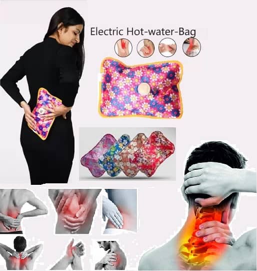 Electric Heating Pad For Pain Relief | Hot Water Bottle | Heat Bag 4