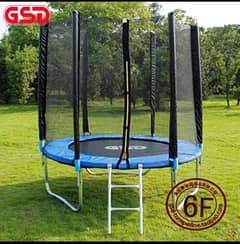 6 feet new trampoline