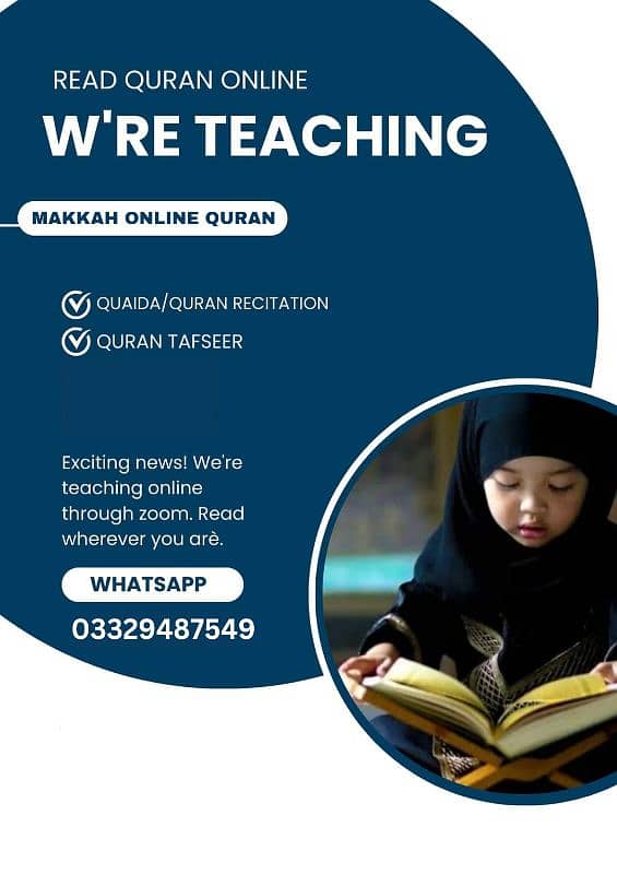 Learn Quran online / online Quran teacher/ tutor/ online Quran Academy 1