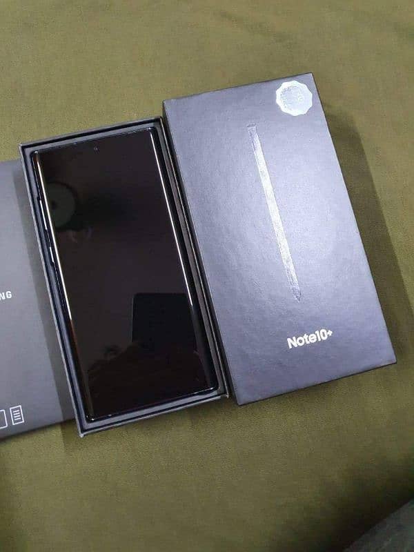 Samsung note 10 plus mobile phone 03437259926 3