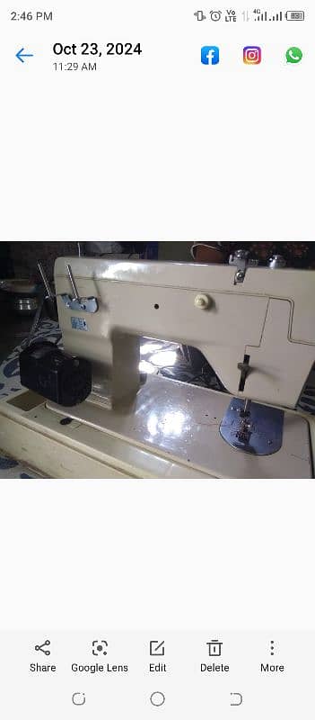 embroidery machine selling in good condition 2