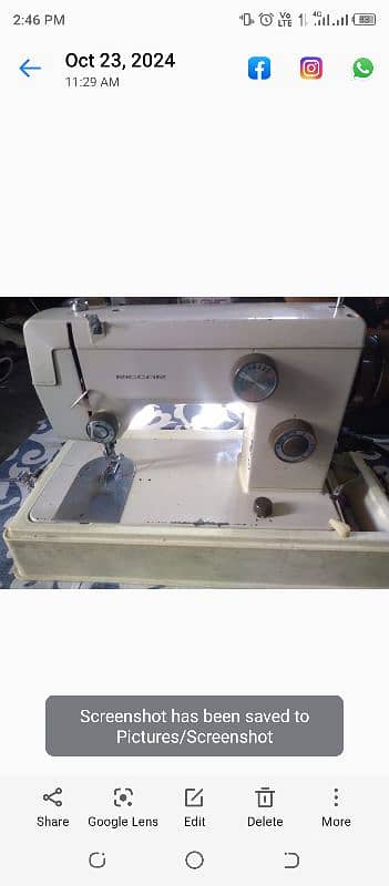 embroidery machine selling in good condition 3