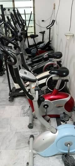 magnetic upright exercise cycle elliptical Cross trainer spin bike