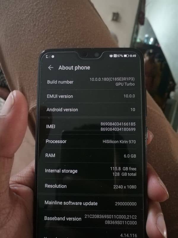 Huawei p20 Pro Official dual sim 3