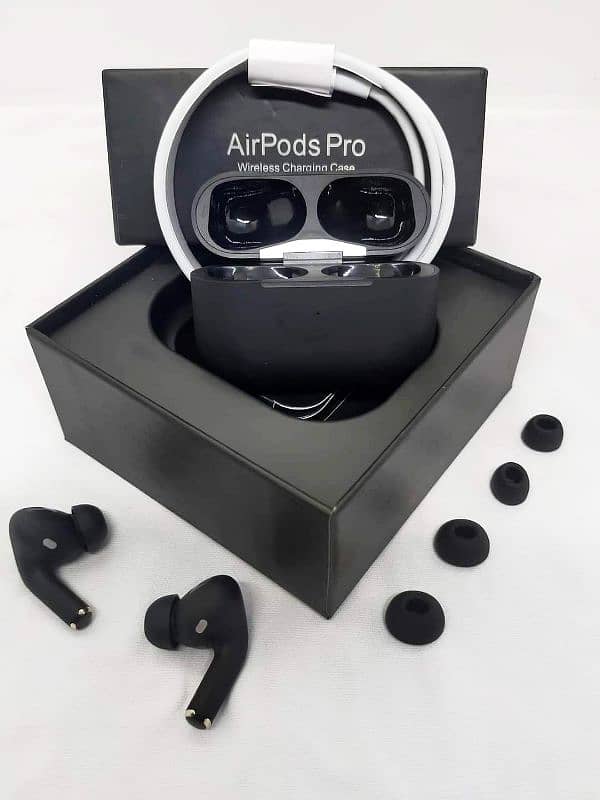 Air pods pro 2 black color 2nd generation/Earpods 0