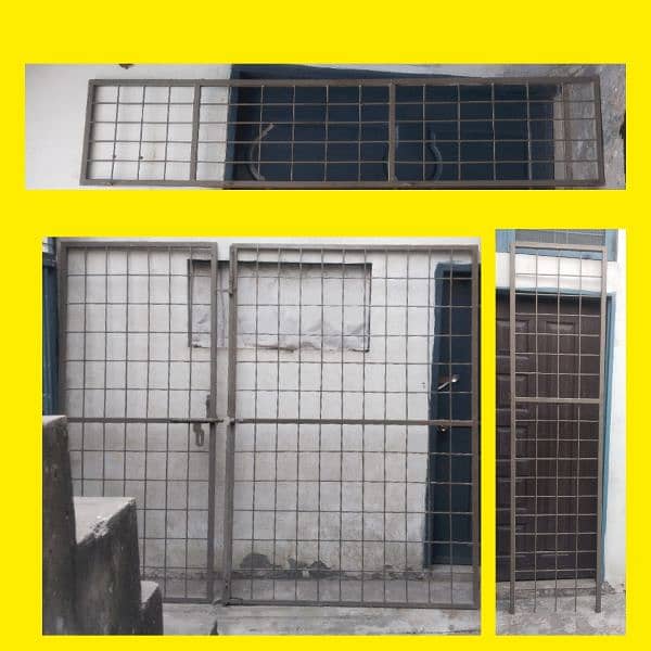 Iron Grill Door & 2 price 1