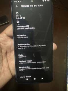 redmi note 12 8/128gb ram