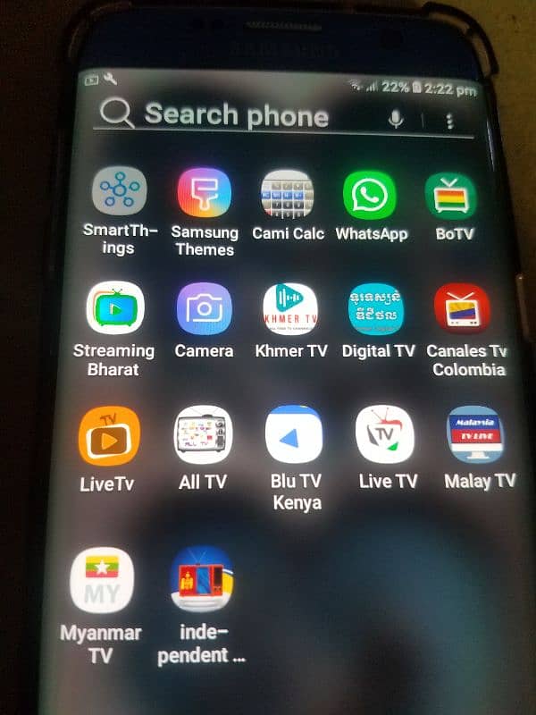 Samsung 7 edge mobile 2