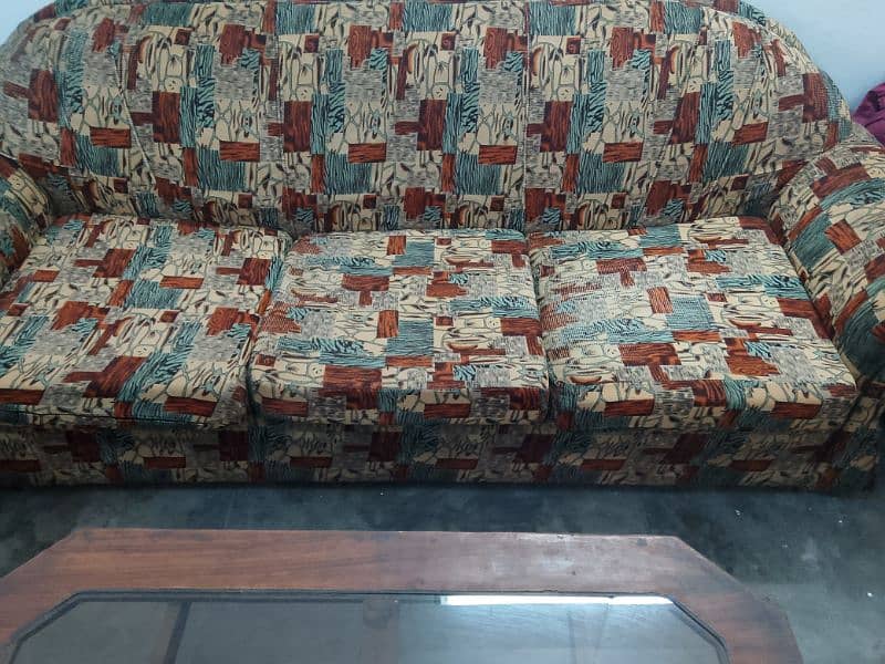 6 seater sofa set and 3tables for Sale . Call 0320 - 4671404 0