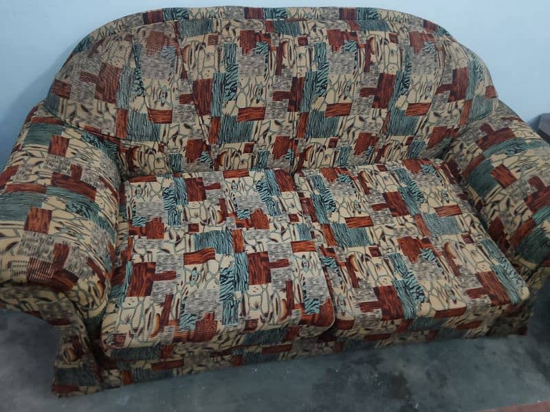 6 seater sofa set and 3tables for Sale . Call 0320 - 4671404 2