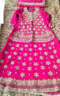 Lehnga Red Color For Sale just 1 time used