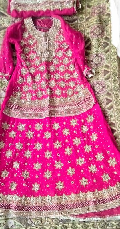 Lehnga Red Color For Sale just 1 time used 6