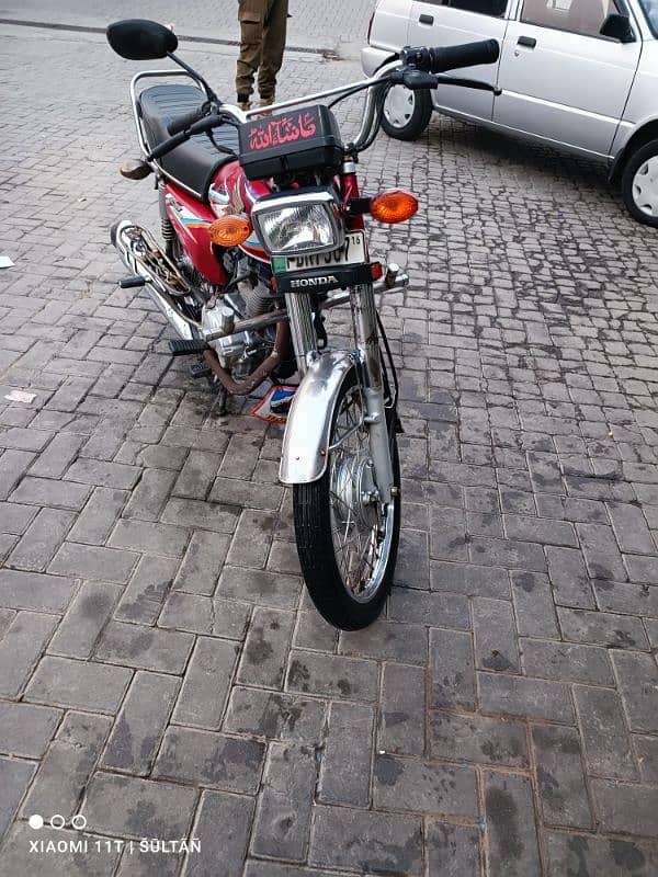 Urgent Sale CG 125 Faisalabad Registration 10/10 Condition 1