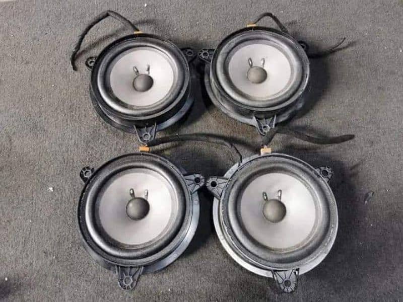 Car speakers woofers amplifiers JVC, Bose, Marl Lavinson 19