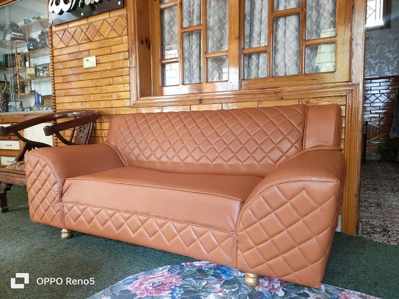 6 seater sofa high quality leather 1