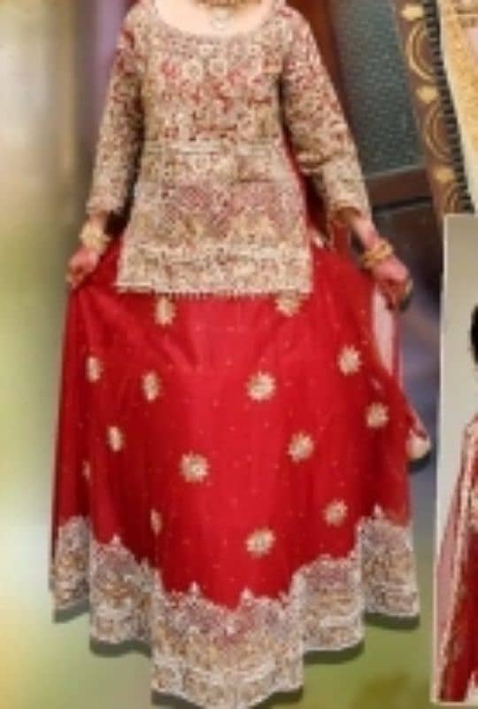 Bridal lehenga choli with poch fully TILA And stone work 4