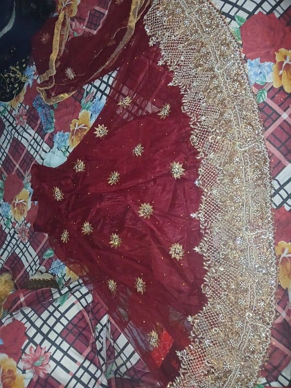 Bridal lehenga choli with poch fully TILA And stone work 7