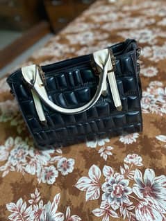 black color purse