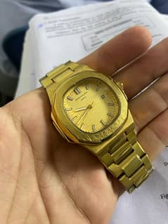 pp golden watch