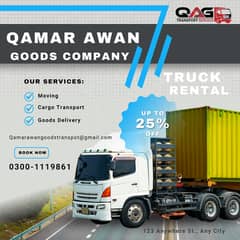 Qamar Awan Goods Transport Company does offer packing and moving servi