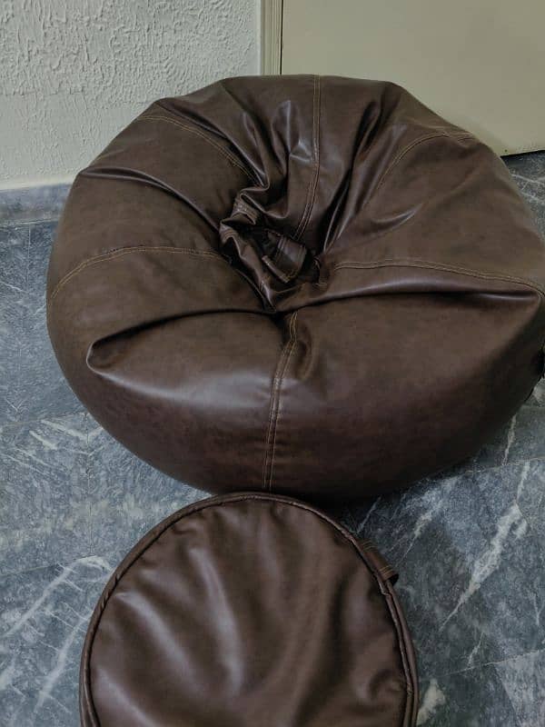 Bean Bag and Foot Rest 5