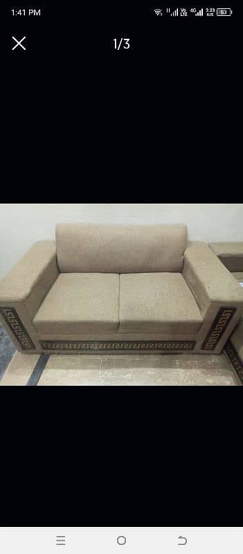 6 pieces sofa set for sale very well condition 1