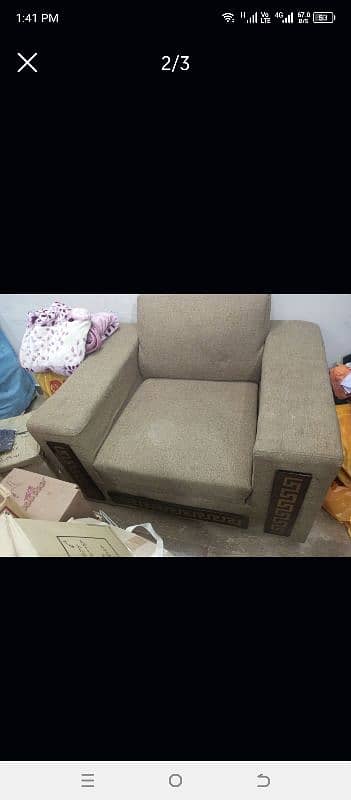 6 pieces sofa set for sale very well condition 2